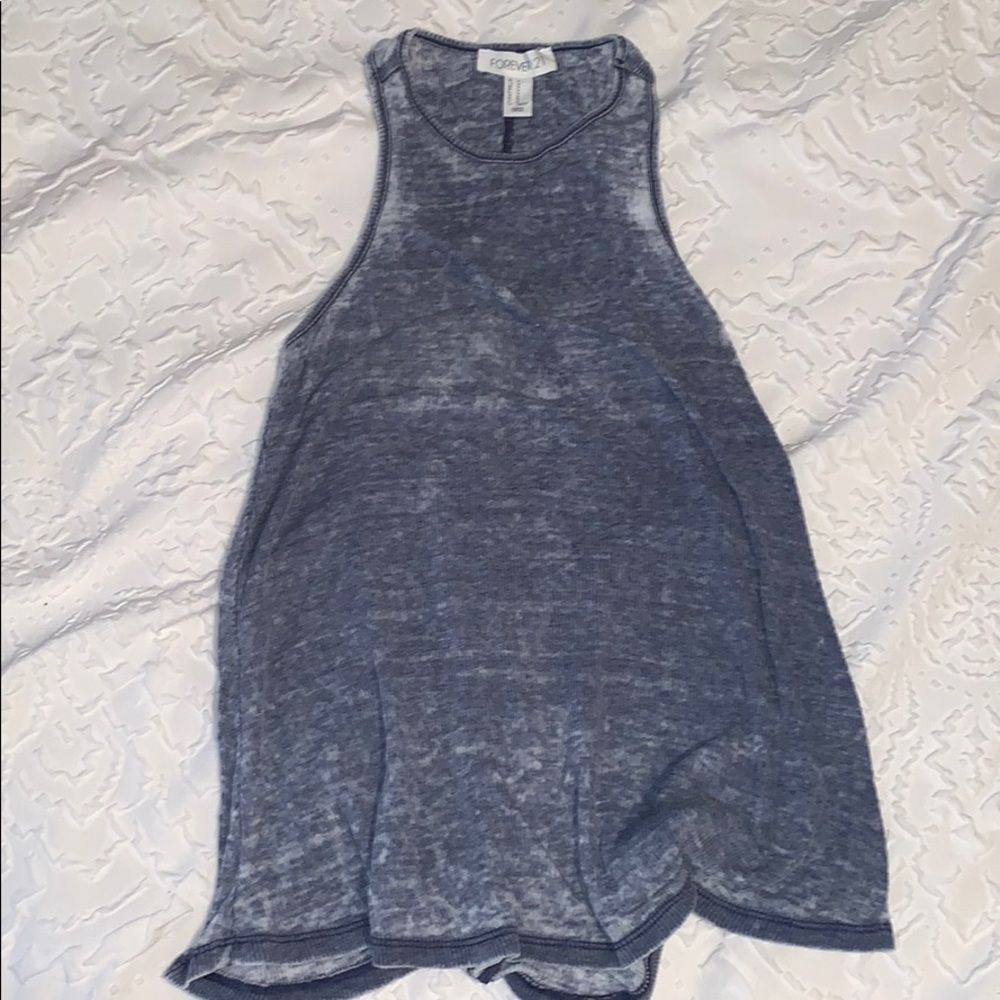 Denim Washed tank top